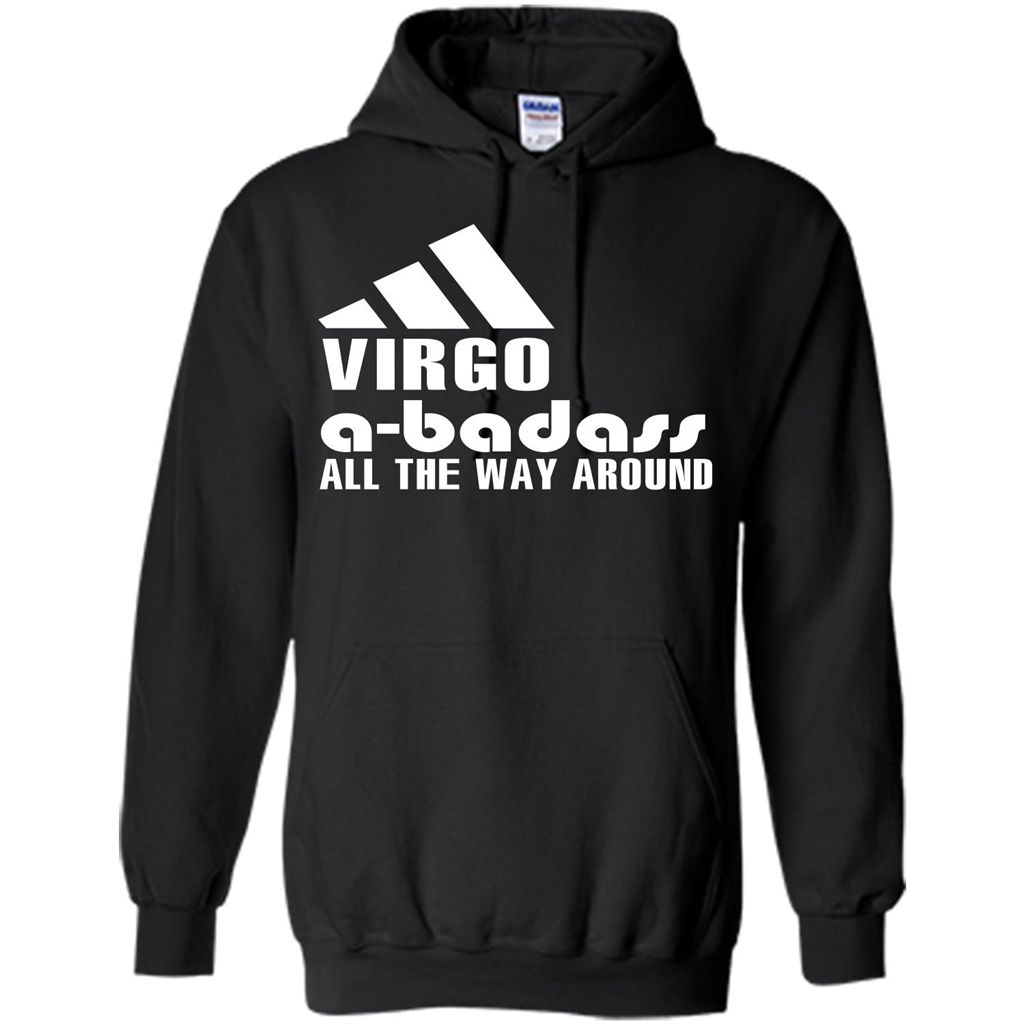 Virgo A-Badass All The Way Around T-shirt
