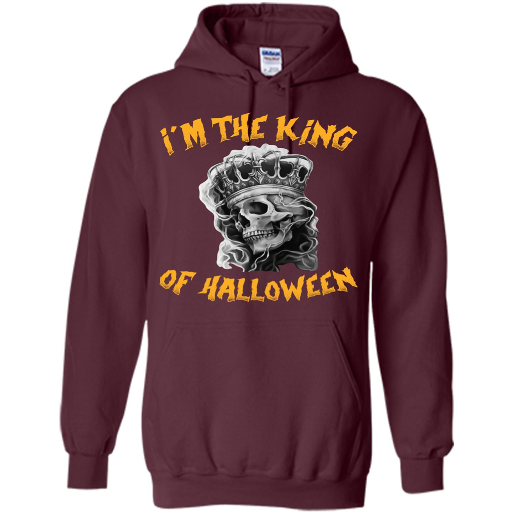I’m The King Of Halloween T-shirt Maroon
