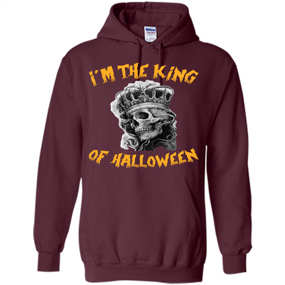 I’m The King Of Halloween T-shirt Maroon