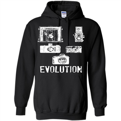Photographer T-shirt Evolution T-shirt Black