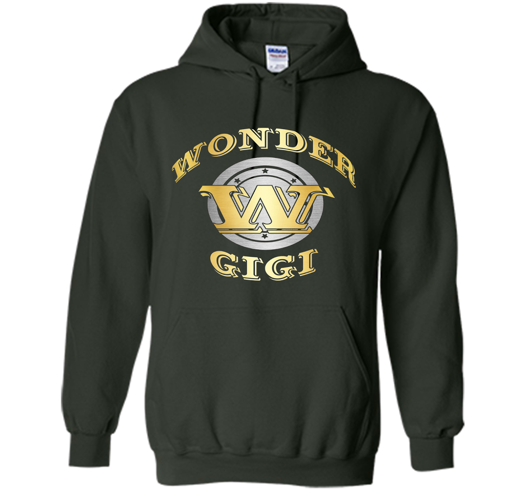 Wonder Gigi T Shirt Gift For Super Grandma On Special Day t-shirt Forest Green