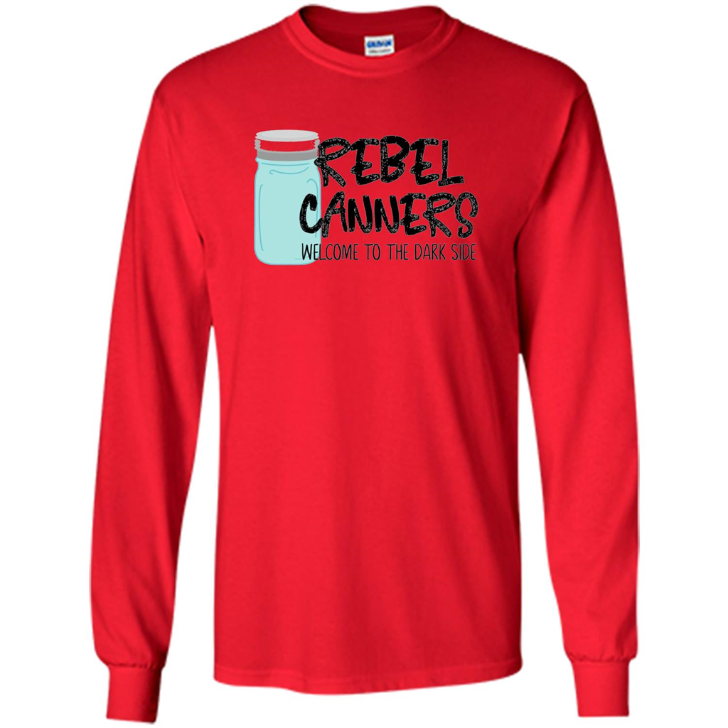 Rebal Canners Welcome To The Dark Side T-shirt Red