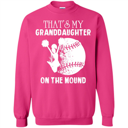 Baseball T-shirt That’s My Granddaughter On The Mound Heliconia