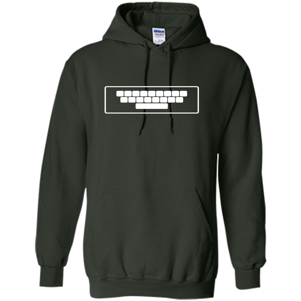 Funny Mechanical Keyboard T-shirt Mechanical Keyboard Forest Green