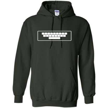Funny Mechanical Keyboard T-shirt Mechanical Keyboard Forest Green