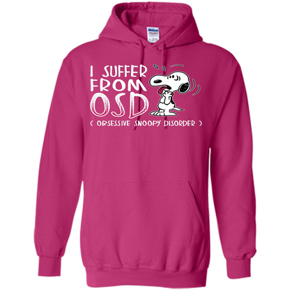 Snoopy T-shirt I Suffer From OSD Obsessive Snoopy Disorder Heliconia