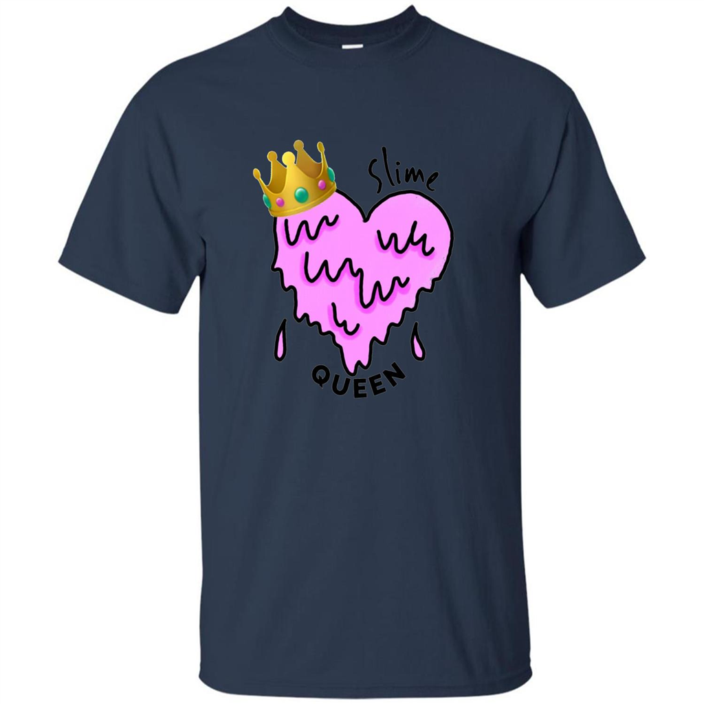 Slime Queen Heart T-Shirt Navy