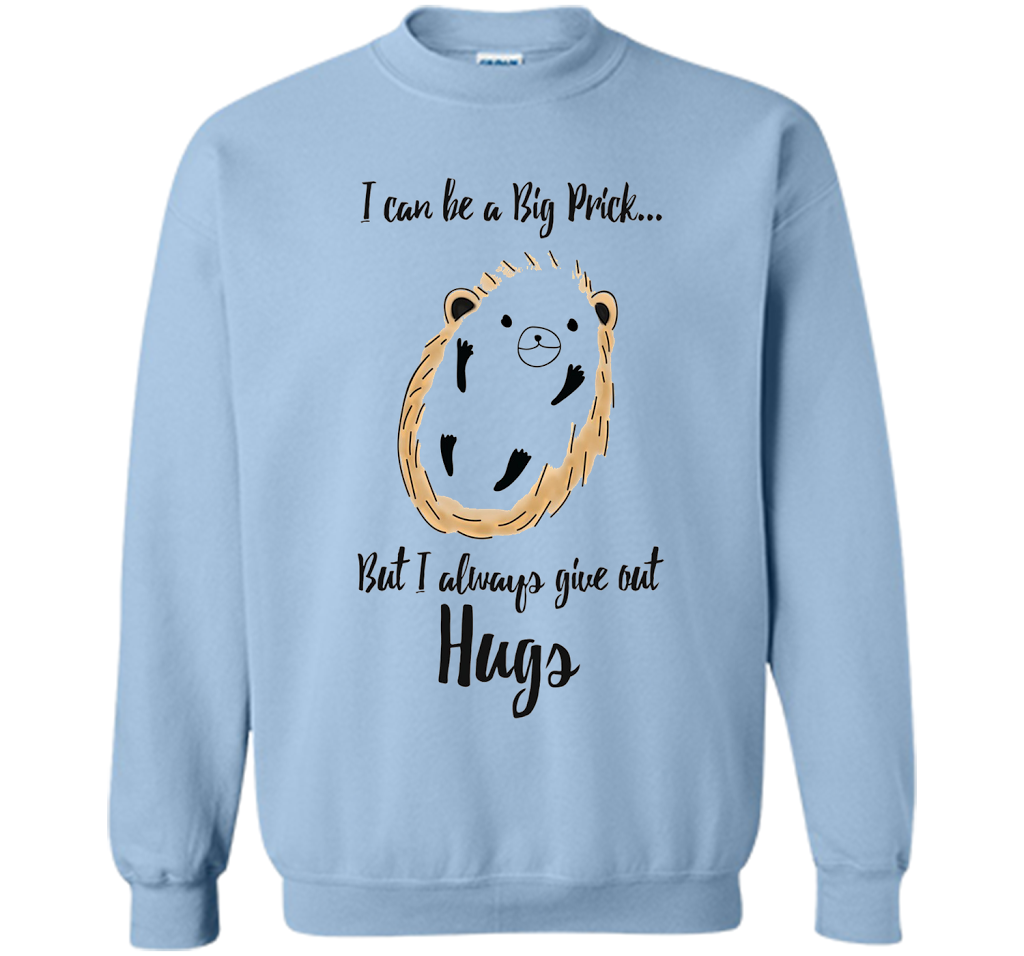 Hedgehog Hugs T-Shirt cool shirt Light Blue