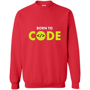 Tshirt for Programmers Born To Code Design Developer