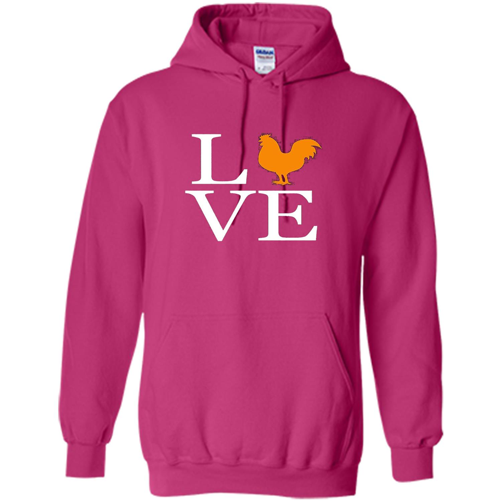Love ChickenT-Shirt Heliconia