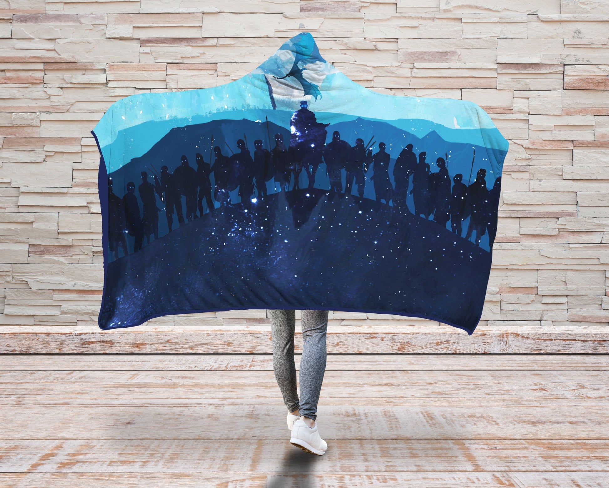 Game Of Thrones 3D Hooded Blanket Winter Is Here
