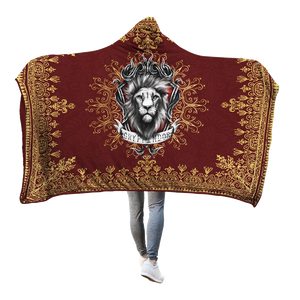 Mandala The Gryffindor Lion Harry Potter 3D Hooded Blanket