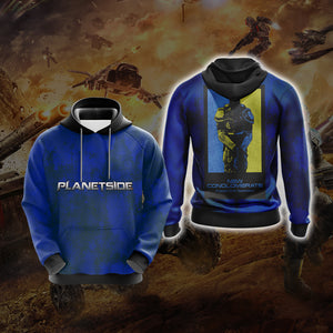 Planetside - New Conglomerate Unisex 3D Hoodie