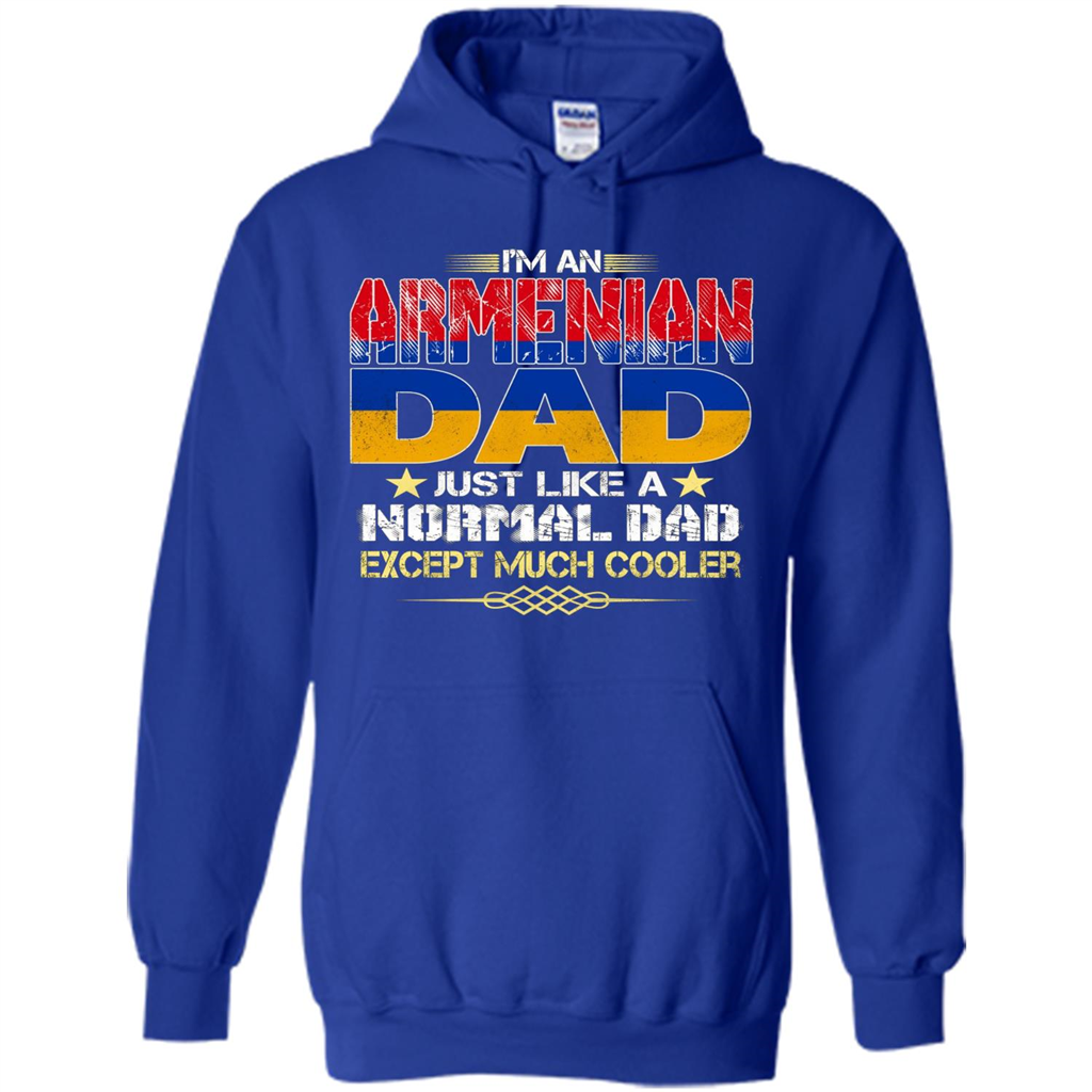 Fathers Day T-shirt I Am An Armenian Dad Royal