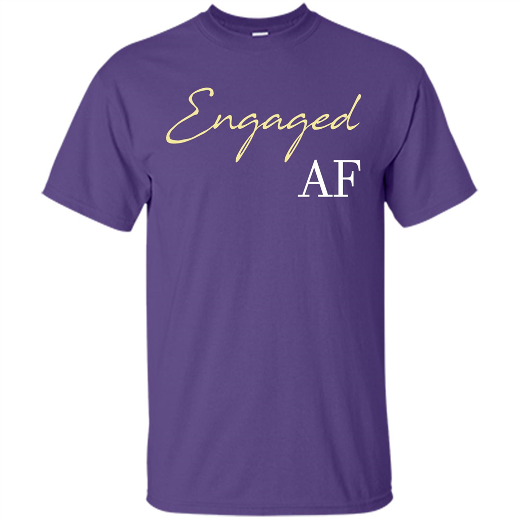 Engaged AF T-shirt Purple