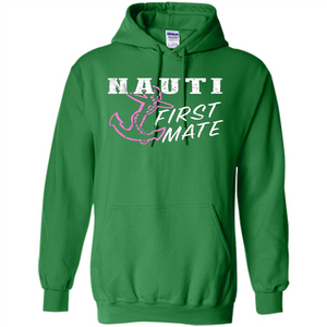 Boating Captain T-shirt Nauti First Mate