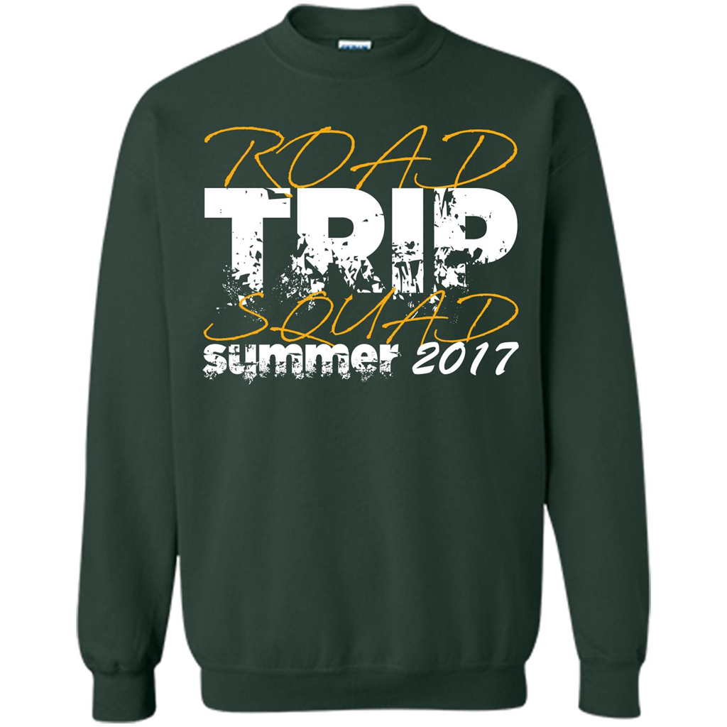 Summer T-shirt Road Trip Squad Summer 2017 Forest Green
