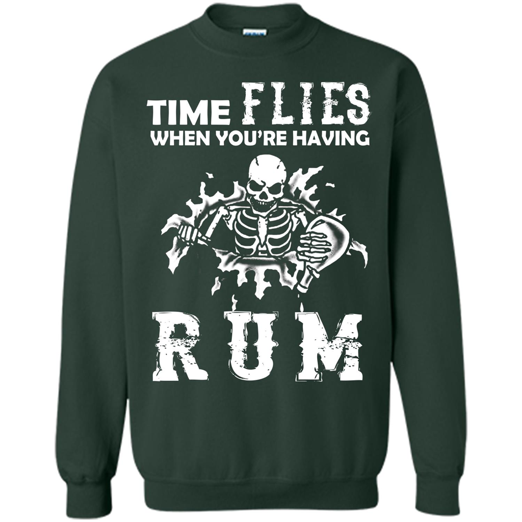 Rum T-shirt Time Flies When You're Having Rum