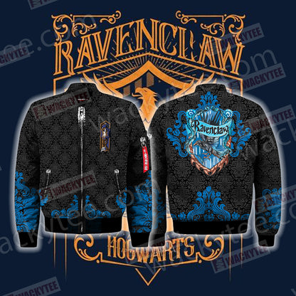 Wise Like A Ravenclaw Harry Potter Wacky Style Bomber Jacket