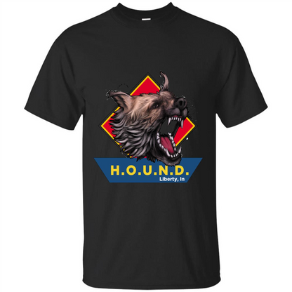 H.O.U.N.D Liberty, In T-shirt Black