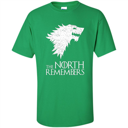 The North Remembers T-Shirt GoT T-shrit Irish Green