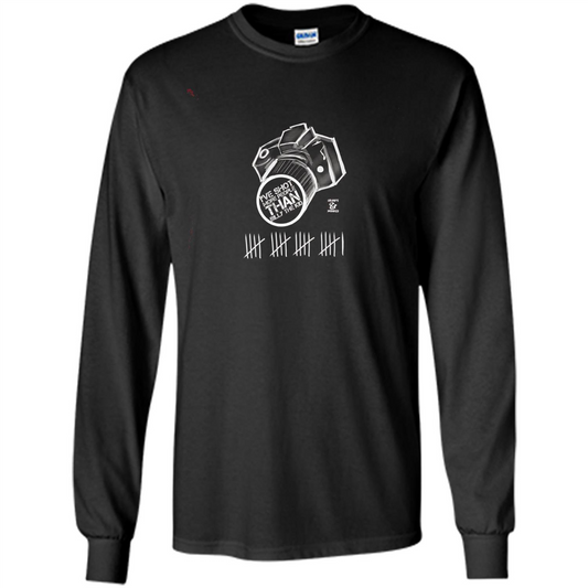 Art Photographer T-shirt Wild West Photographer T-shirt Black