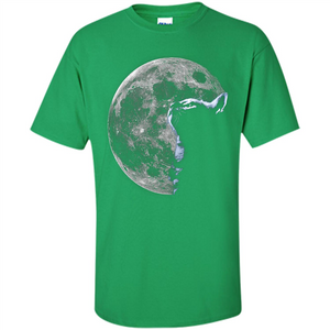 Cat Lover T-shirt Cat And Moon