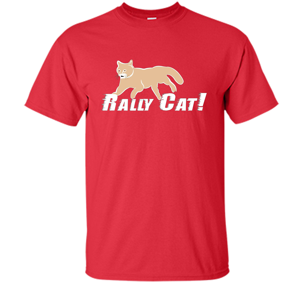 St. Louis Baseball Rally Cat T-Shirt t-shirt Red