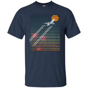 Retro Jet Sunset T-shirt