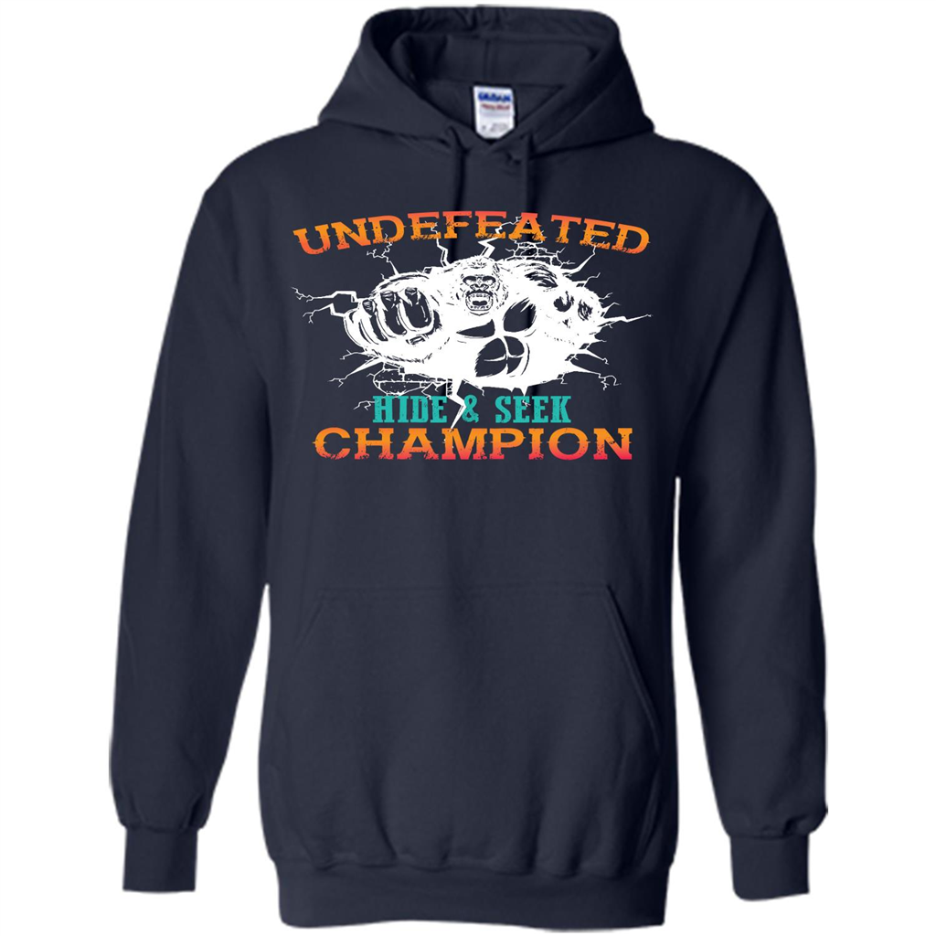 Undefeated Hide and Seek Champion T-shirt Navy