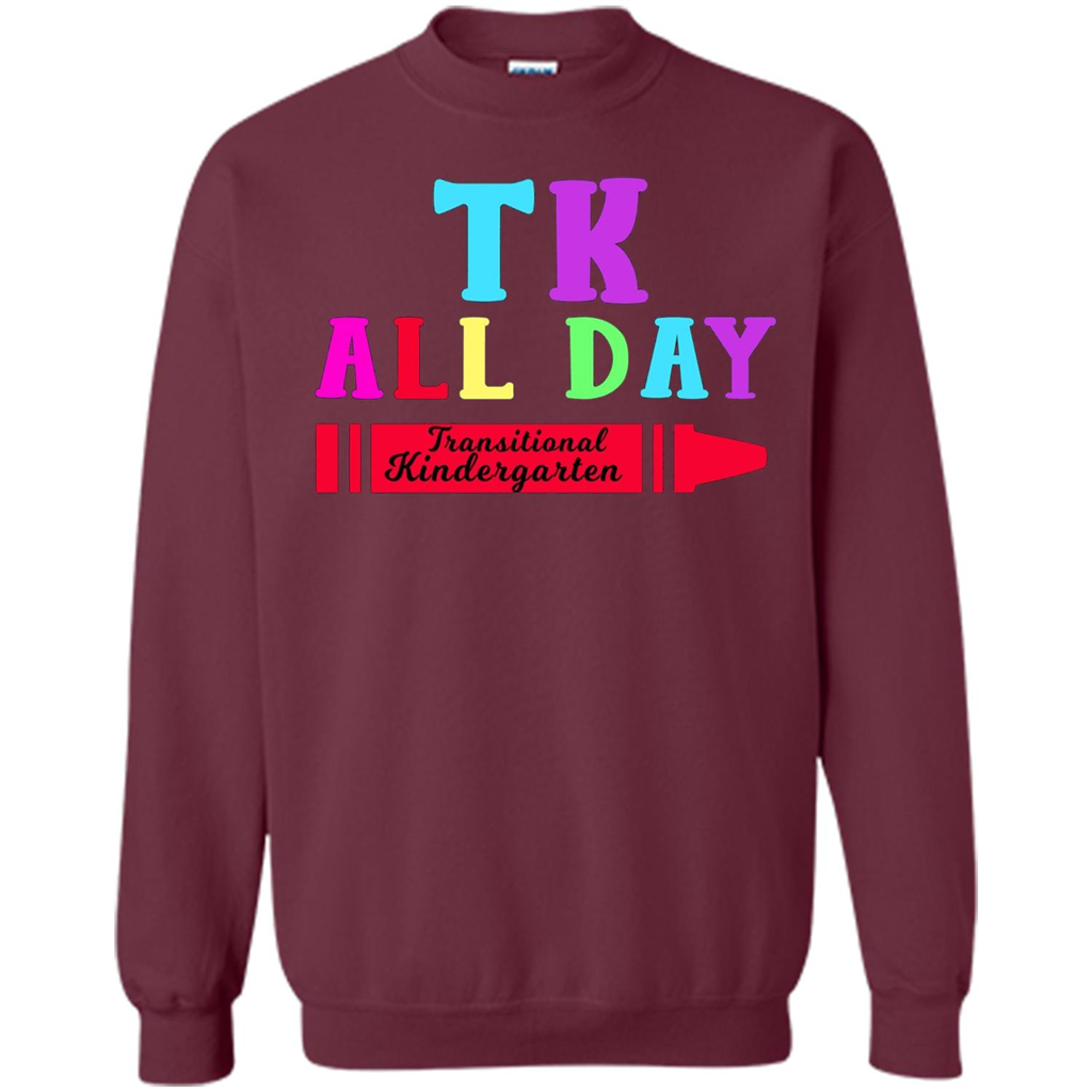 TK All Day Transitional Kindergarten T-shirt Maroon