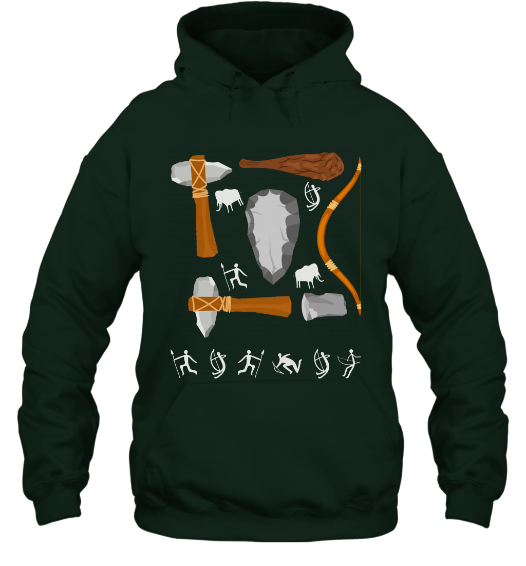 Bow And Arrows Hammer And Stone Shirt Hoodie Hoodie Forest