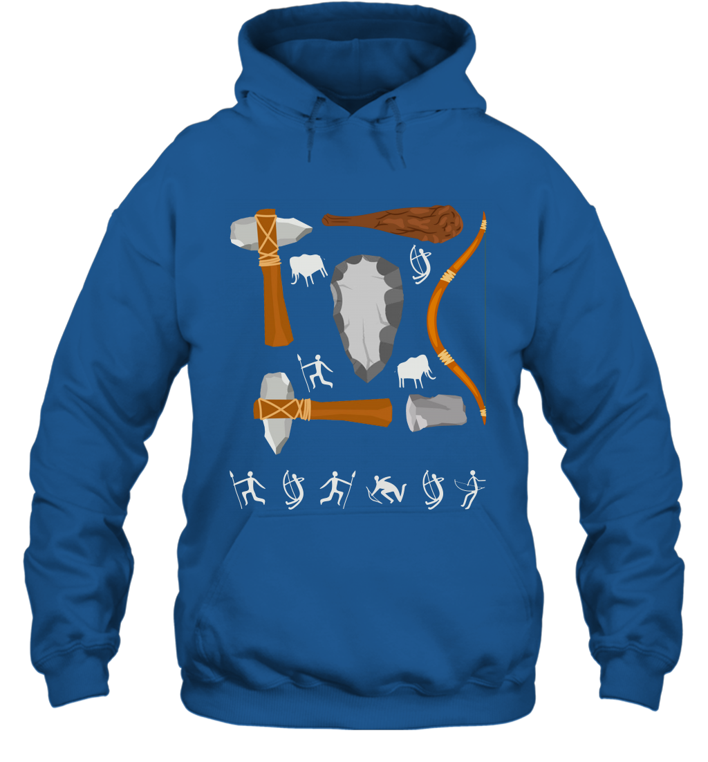 Bow And Arrows Hammer And Stone Shirt Hoodie Hoodie Royal