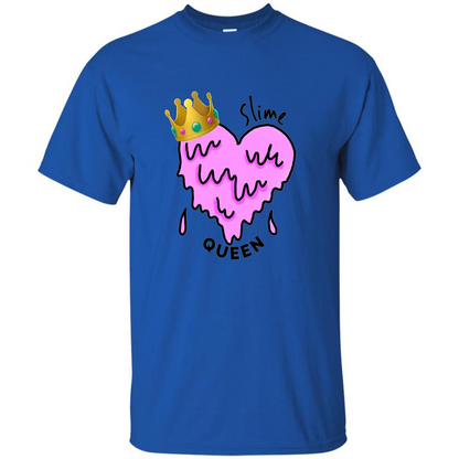 Slime Queen Heart T-Shirt Royal