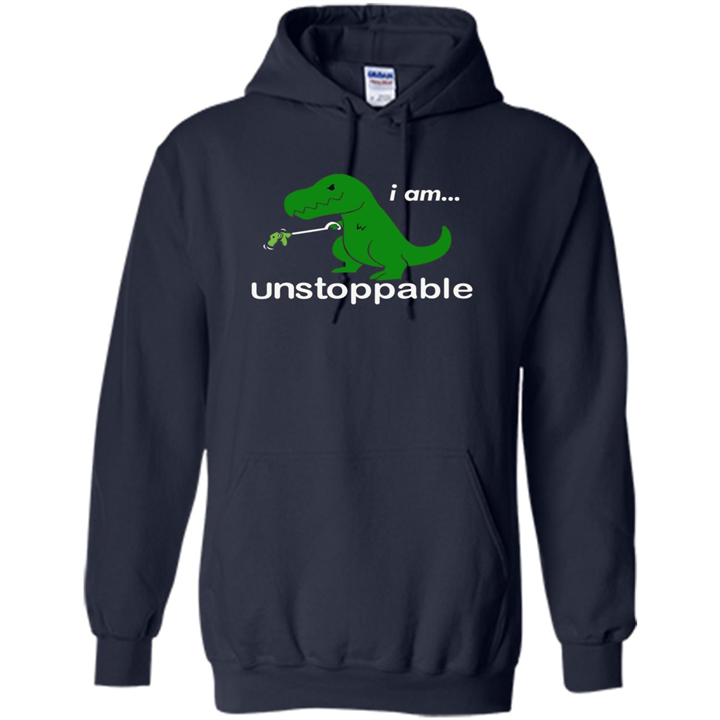Rex Dinosaur T-shirt I Am Unstoppable Navy
