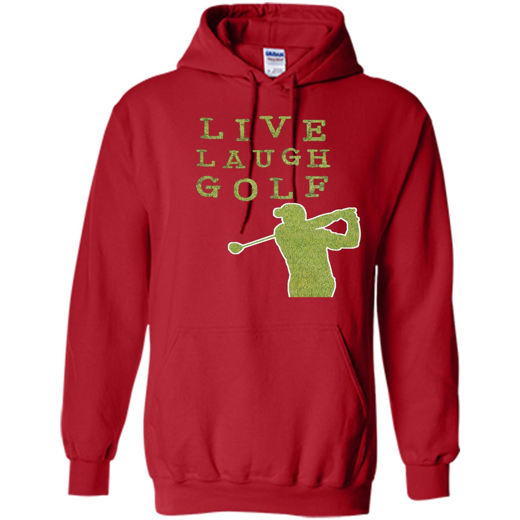 Love Golf T-shirt Live Laugh Golf T-shirt Red