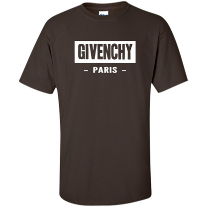 Givenchy Paris T-shirt Dark Chocolate