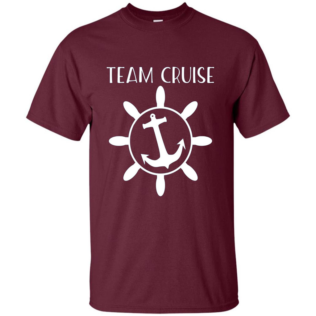 Boat Anchor Team Cruise T-shirt Maroon