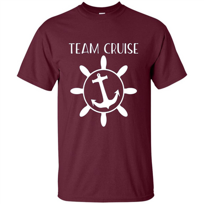 Boat Anchor Team Cruise T-shirt Maroon