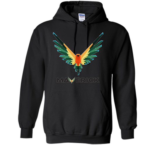 Vibrant T-Shirt Be A Maverick T-shirt Black