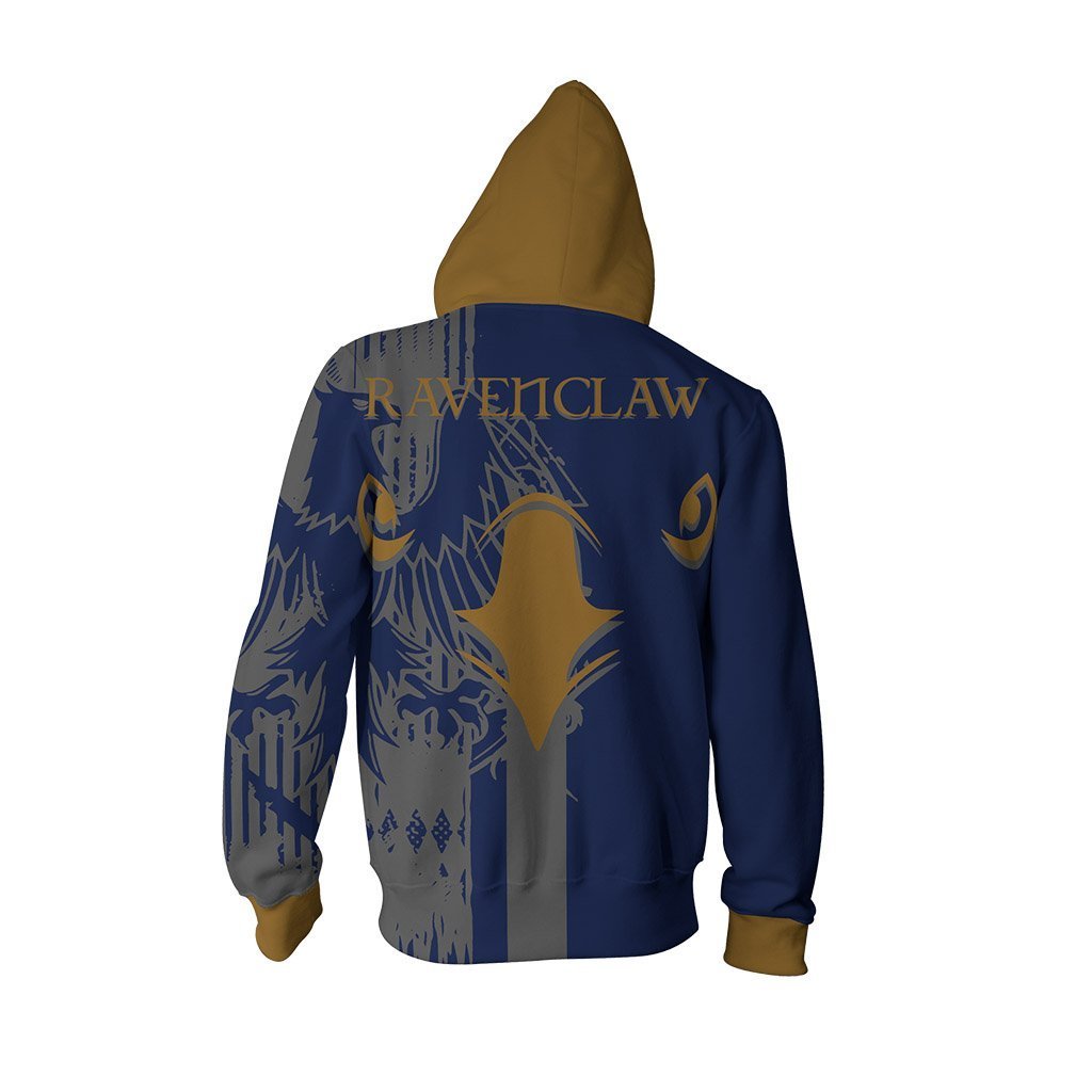 Quidditch Ravenclaw Harry Potter New Look Zip Up Hoodie