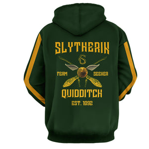 Slytherin Quidditch Team Est 1092 Harry Potter 3D Hoodie