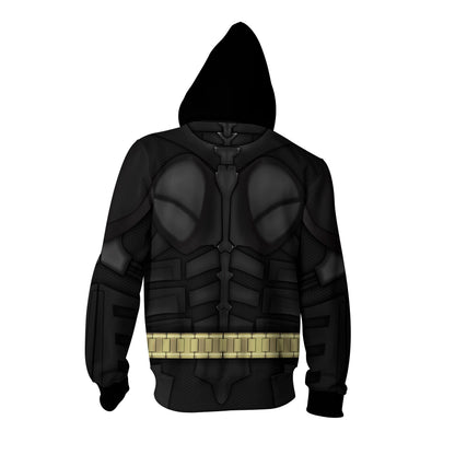 Batman Cosplay Zip Up Hoodie