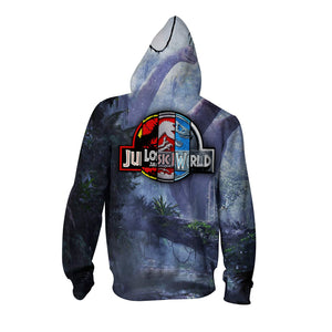 Jurassic World Zip Up Hoodie