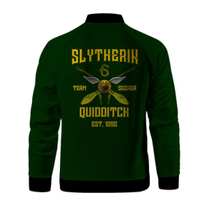Slytherin Quidditch Team Harry Potter Baseball Jacket