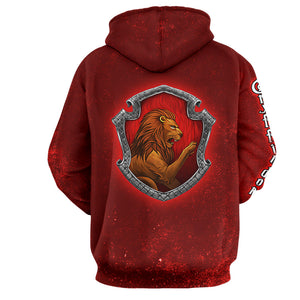 Gryffindor Logo (Harry Potter) 3D Hoodie