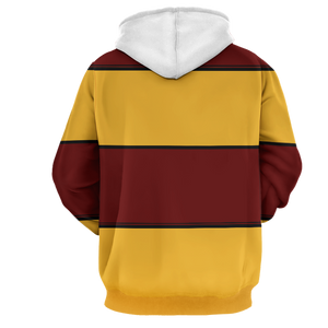 Striped Gryffindor Harry Potter New 3D Hoodie