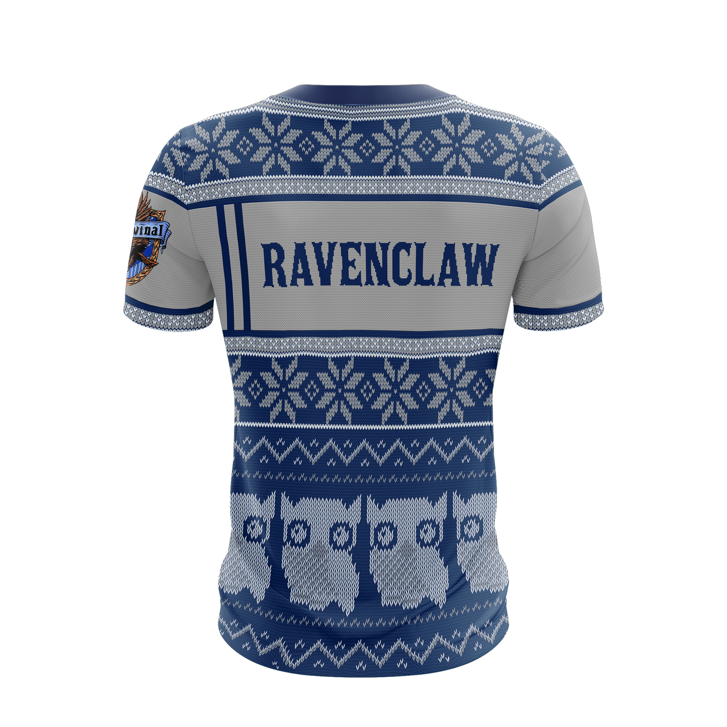 Ravenclaw Harry Potter Ugly Christmas Unisex 3D T-shirt
