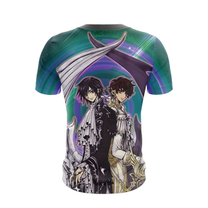 Code Geass Suzaku and Lelouch 3D T-shirt