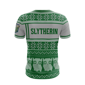 Slytherin Harry Potter Ugly Christmas Unisex 3D T-shirt
